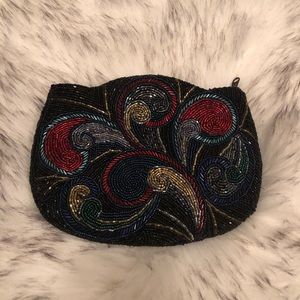 Handmade Beaded Clutch